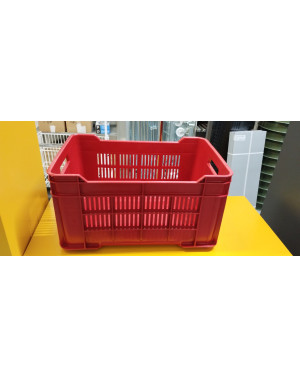 cesta rossa di plastica 60L
